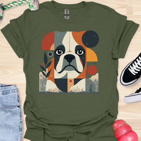 Life is better with a bulldog - V2 - Artistic T-Shirt